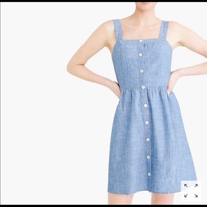 NWT Chambray Button Dress